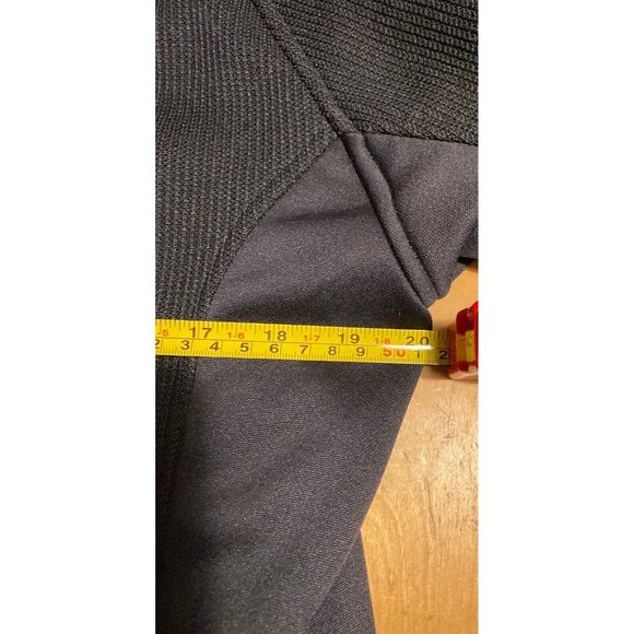 Spyder Sweater 1/2 Zip Jacket Mens M Black 199306 Winter Sports - Picture 6 of 7